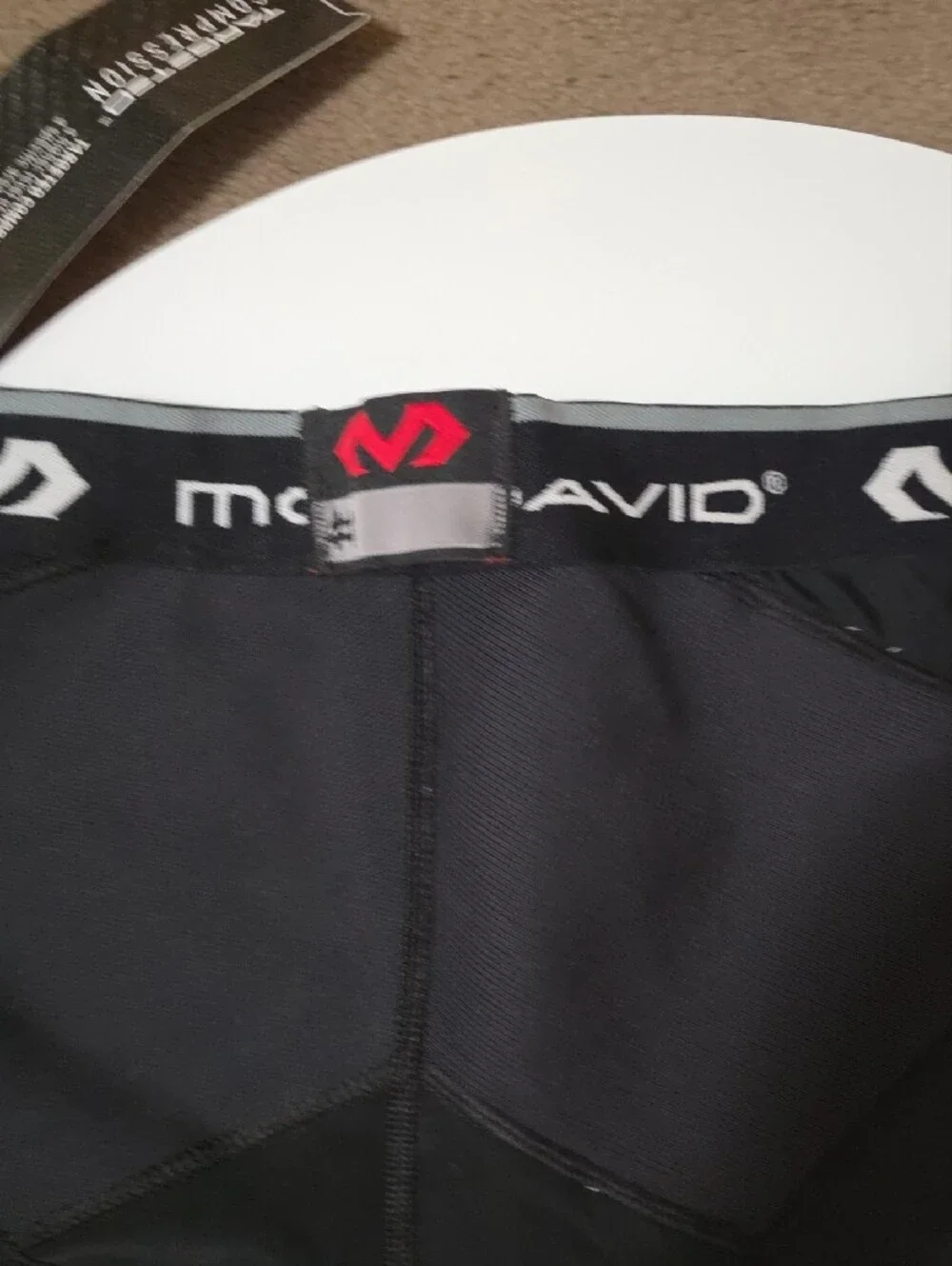 McDavid Men’s Black Athletic Compression Shorts